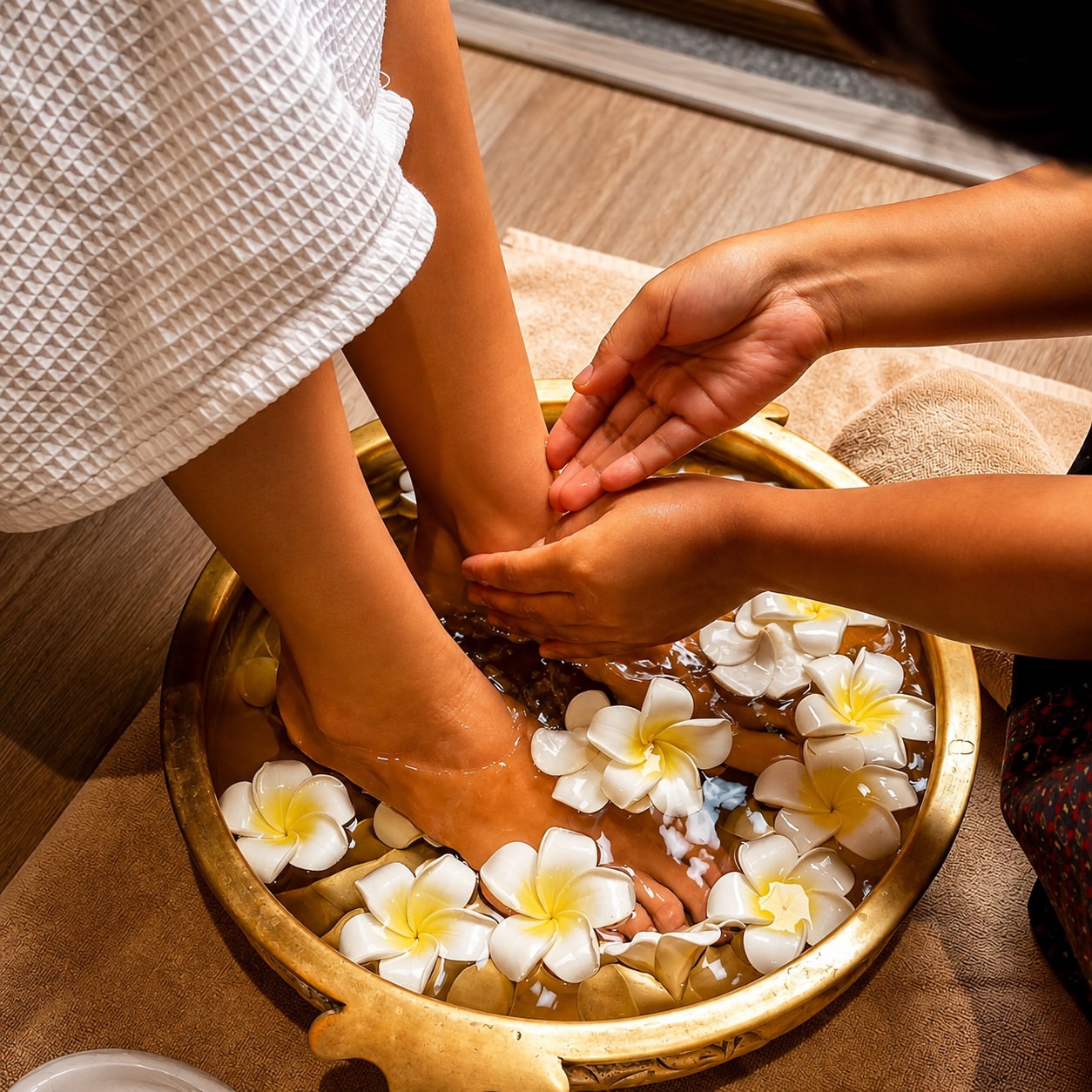 Relaxing massage treatment at Dia Massage Center Goa